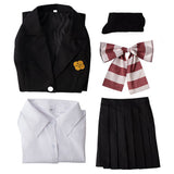 Anime Akebi‘s Sailor Uniform Cosplay Uniforme Disfraz Traje Vestido Falda