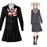 Anime Akebi‘s Sailor Uniform Cosplay Uniforme Disfraz Traje Vestido Falda