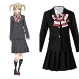 Anime Akebi‘s Sailor Uniform Cosplay Uniforme Disfraz Traje Vestido Falda