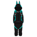 Anime My Hero Academia Midoriya Izuku Pijama Cosplay Navidad Halloween Mono Carnaval