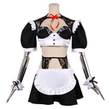 Anime My Dress-Up Darling Kitagawa Marin Mucama Cosplay Halloween Disfraz Traje Vestido