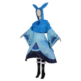 Juego Genshin Impact Hydro Abyss Mage Cosplay Disfraz Traje Fiesta