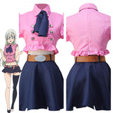 Anime The Seven Deadly Sins Elizabeth Liones Cosplay Navidad Disfraz Traje Vestido