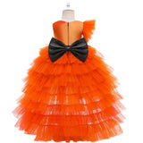 Calabaza Niños Cosplay Disfraz Traje Vestido Falda Halloween Carnaval Navidad