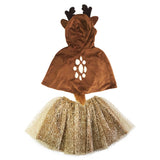 Niños Cosplay Navidad Alce Halloween Disfraz Capa Vestido Conjunto Carnaval Traje