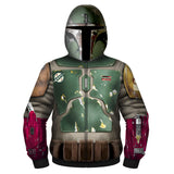Series de Televisión Mandalorian Sudadera Cosplay Navidad Fiesta 3D Impreso Casual