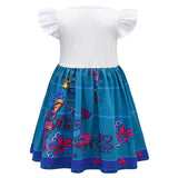 Anime Encanto Niños Mirabel Cosplay Navidad Disfraz Traje Vestido