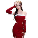 Navidad Cosplay Disfraz Traje Vestido Falda Fiesta Halloween Christmas