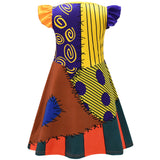 Anime The Nightmare Before Christmas Sally Niños Cosplay Disfraz Traje Vestido