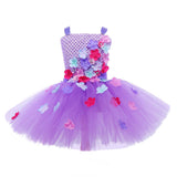 Anime Encanto Isabela Niños TuTu Cosplay Disfraz Traje Vestido Falda Navidad