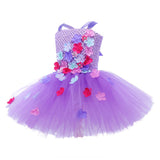 Anime Encanto Isabela Niños TuTu Cosplay Disfraz Traje Vestido Falda Navidad