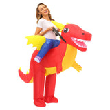 Juegos de Rol Dinosaurio Inflable Cosplay Disfraz Navidad Carnaval Niños y Adultos