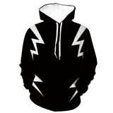 Anime My Hero Academia Denki Kaminari Sudadera Cosplay Navidad Fiesta 3D Impreso