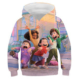 Anime Turning Red Niños Sudadera Cosplay Navidad Fiesta 3D Impreso Casual