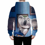 Película Sing 2 Sudadera Cosplay Navidad Fiesta 3D Impreso Casual