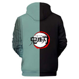 Anime Demon Slayer Sudadera Cosplay Navidad Fiesta 3D Impreso