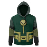 Series de Televisión Loki Cosplay Niños Sudadera 3D Impreso Cosplay Disfraz Halloween Carnaval Traje