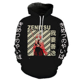 Anime Demon Slayer Sudadera Cosplay Navidad Fiesta 3D Impreso chaqueta