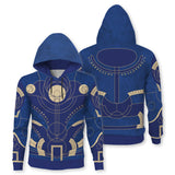 Película Eternals Ikaris Sudadera Cosplay Navidad Fiesta 3D Impreso chaqueta