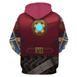 Juego League of Legends Arcane - lol Vi Sudadera Cosplay Navidad Fiesta 3D Impreso Casual