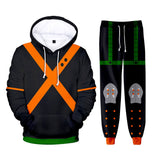 Anime My Hero Academia Niños Sudadera Pantalón Cosplay Fiesta 3D Impreso Casual 2 Piezas