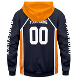 Karasuno Escuela Secundaria Club de Voleibol Uniforme Haikyuu!! Cosplay Sudadera Estampada con Capucha Unisex