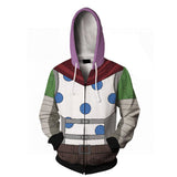 Anime My Hero Academia Dabi Sudadera Cosplay Navidad Fiesta 3D Impreso Casual con Cremallera