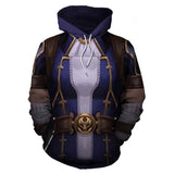 Juego League of Legends Arcane - lol Caitlyn Kiramman Sudadera Cosplay Navidad Fiesta 3D Impreso Casual