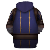 Juego League of Legends Arcane - lol Caitlyn Kiramman Sudadera Cosplay Navidad Fiesta 3D Impreso Casual