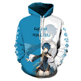 Juego Genshin Impact Sudadera Cosplay Halloween Disfraz Carnaval Traje 3D Impreso