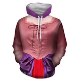 Película Hocus Pocus Sarah Sanderson Sudadera Cosplay Navidad Fiesta 3D Impreso Casual