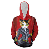 Película Gato series Sudadera Cosplay Navidad Fiesta 3D Impreso chaqueta