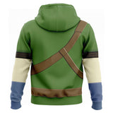 Juego The Legend of Zelda: Skyward Sword Link Sudadera Cosplay Navidad Fiesta 3D Impreso Casual