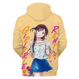 Anime Rent A Girlfriend Mizuhara Ichinose/Chizuru Sudadera Cosplay Navidad Fiesta 3D Impreso Casual