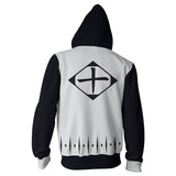 Anime Bleach Hitsugaya Toushirou Sudadera Cosplay Navidad Fiesta 3D Impreso Casual