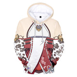 Juego Genshin Impact Yae Miko Sudadera Cosplay Navidad Fiesta 3D Impreso Casual