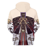 Juego Genshin Impact Yae Miko Sudadera Cosplay Navidad Fiesta 3D Impreso Casual