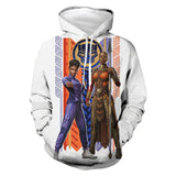 Película Black Panther：Wakanda Forever Sudadera Cosplay Fiesta 3D Impreso Casual Halloween