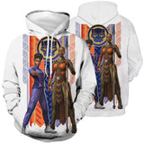 Película Black Panther：Wakanda Forever Sudadera Cosplay Fiesta 3D Impreso Casual Halloween