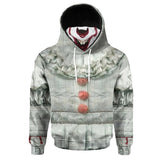 Película It Stephen King Sudadera Cosplay Máscara Navidad Fiesta 3D Impreso Casual