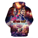 Ant-Man And The Wasp: Quantumania Adulto Sudadera Con Capucha Impreso 3D Sudadera Hombre Mujer Casual De Calle Sudadera General