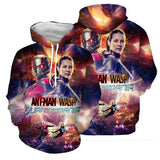 Ant-Man And The Wasp: Quantumania Adulto Sudadera Con Capucha Impreso 3D Sudadera Hombre Mujer Casual De Calle Sudadera General