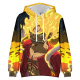 Anime One Piece Sudadera Cosplay Navidad Fiesta 3D Impreso Casual