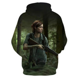 The Last Of Us Ellie Adulto Sudadera Con Capucha Impreso 3D Sudadera Hombre Mujer Casual De Calle Sudadera General