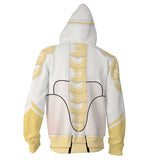Película Ethernals Thena Sudadera Cosplay Navidad Fiesta 3D Impreso chaqueta con cremallera