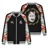 Anime Tokyo Avenger Kawada Soybean Cosplay Halloween Abrigo chaqueta de béisbol con cremallera Carnaval 3D Impreso