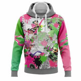 Splatoon Adulto Sudadera Con Capucha Impreso 3D Sudadera Hombre Mujer Casual De Calle Sudadera General