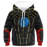 Película Spider-Man Niños Adultos Cosplay Halloween Sudadera 3D Impreso Disfraz Carnaval Traje