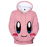 Juego Kirby Sudadera Cosplay Navidad Fiesta 3D Impreso Casual