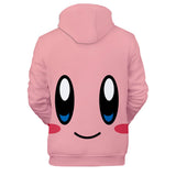 Juego Kirby Sudadera Cosplay Navidad Fiesta 3D Impreso Casual
